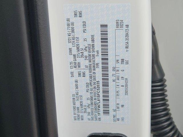 new 2025 Ford F-150 car, priced at $86,355