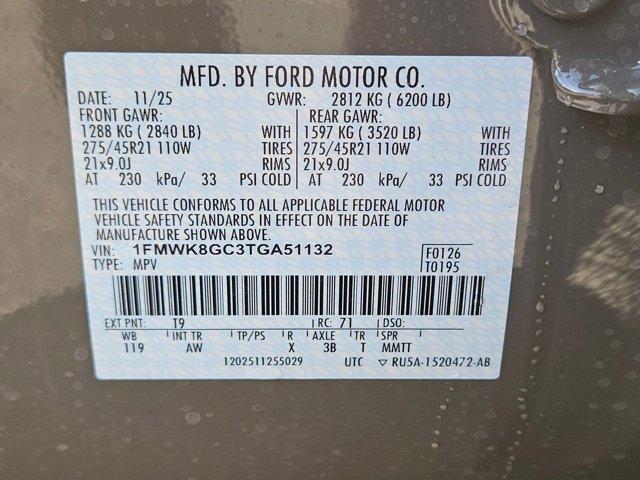 new 2026 Ford Explorer car, priced at $63,290