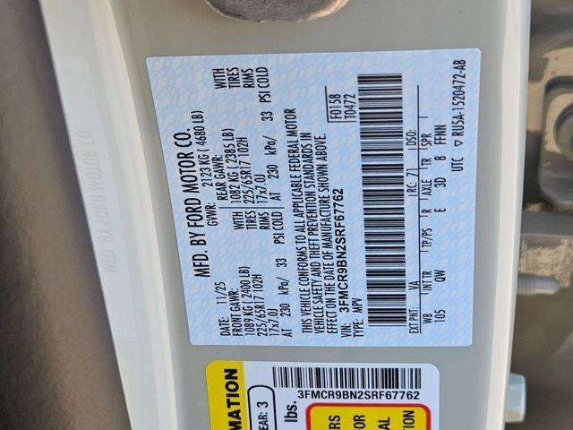 new 2025 Ford Bronco Sport car, priced at $34,085