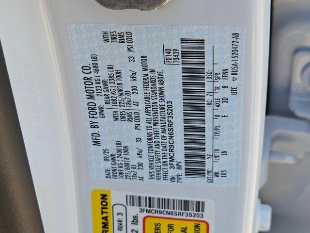 new 2025 Ford Bronco Sport car, priced at $38,490