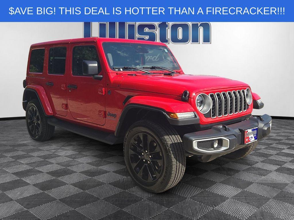 used 2025 Jeep Wrangler 4xe car, priced at $33,374