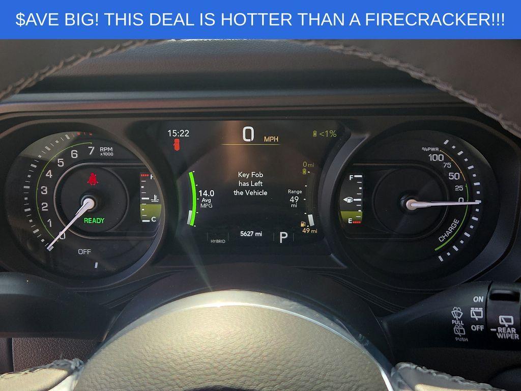 used 2025 Jeep Wrangler 4xe car, priced at $33,374