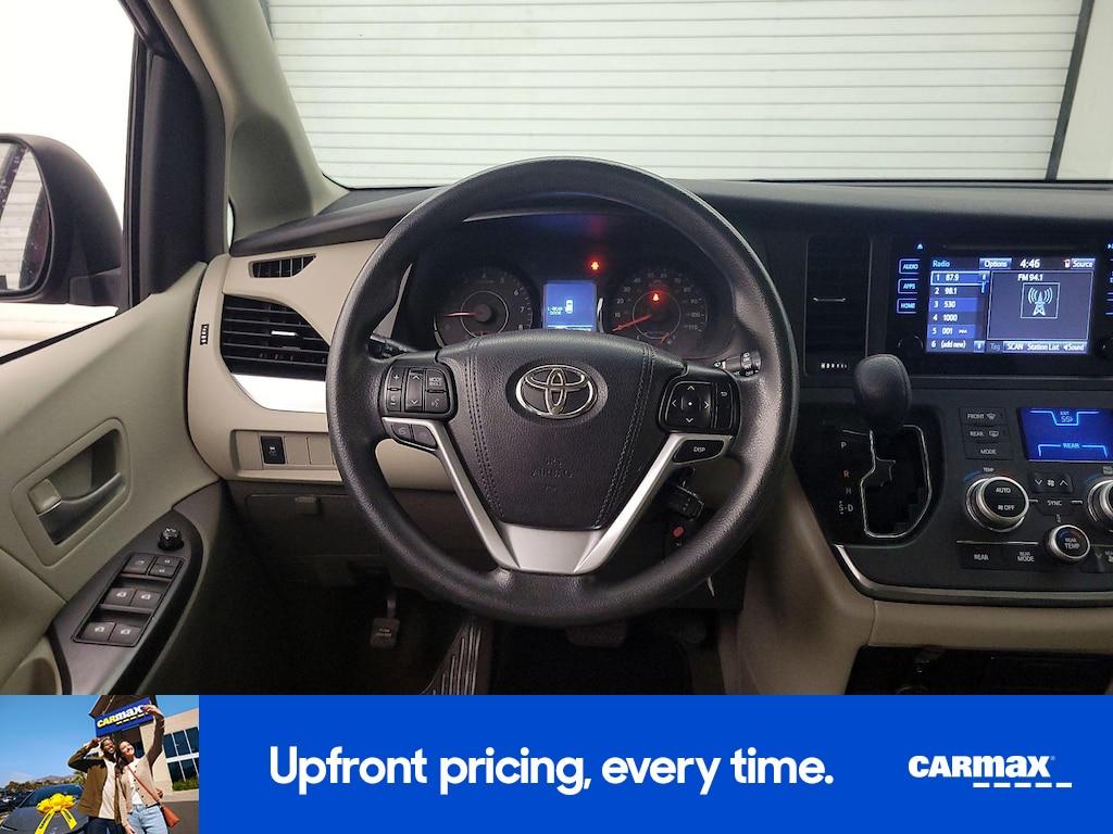 used 2017 Toyota Sienna car, priced at $18,998