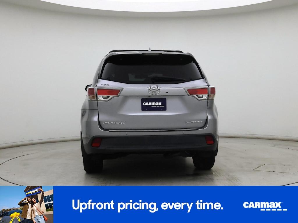 used 2016 Toyota Highlander car, priced at $18,998