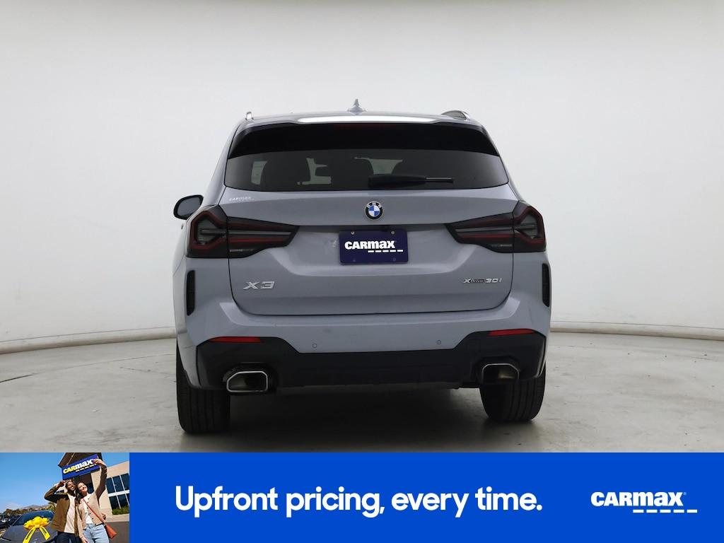 used 2022 BMW X3 car, priced at $36,998