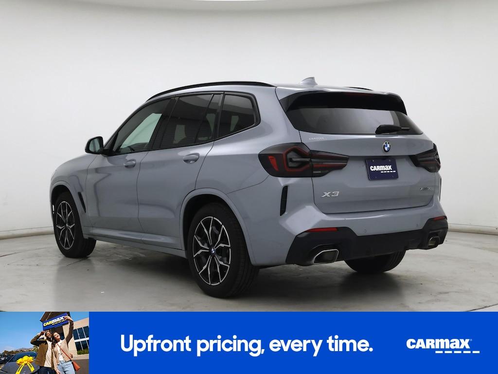 used 2022 BMW X3 car, priced at $36,998