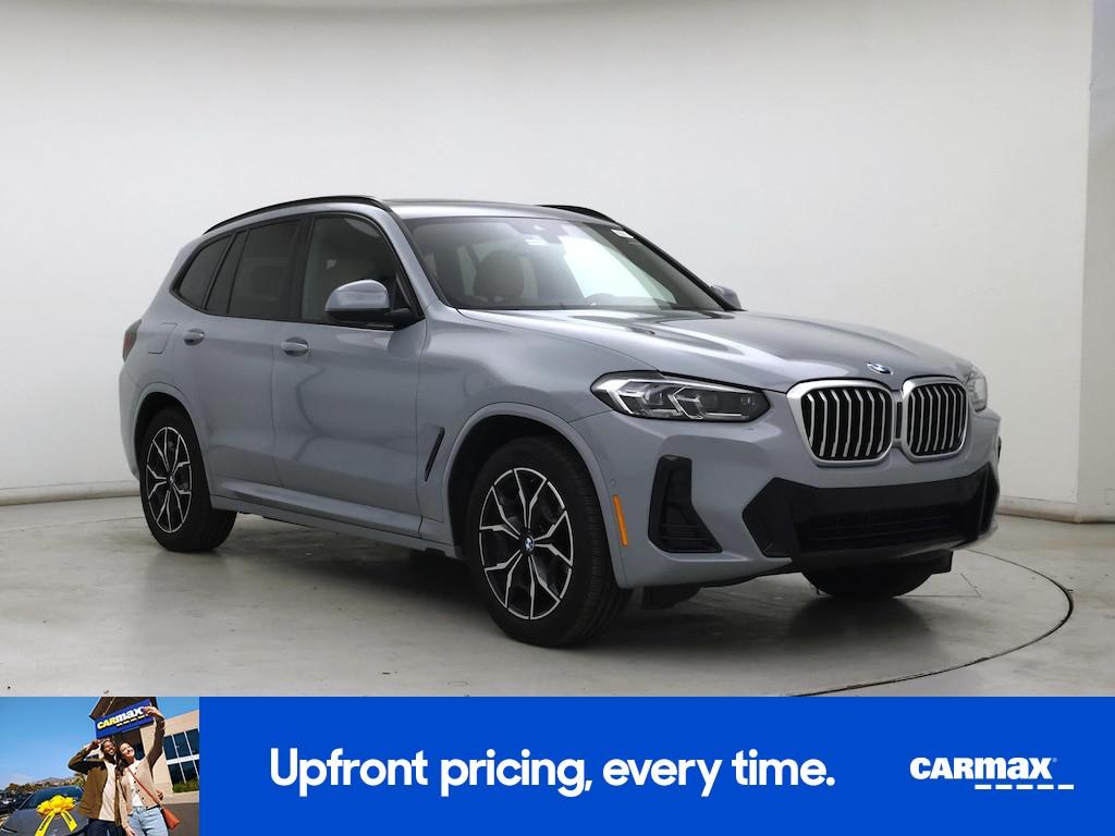 used 2022 BMW X3 car, priced at $36,998