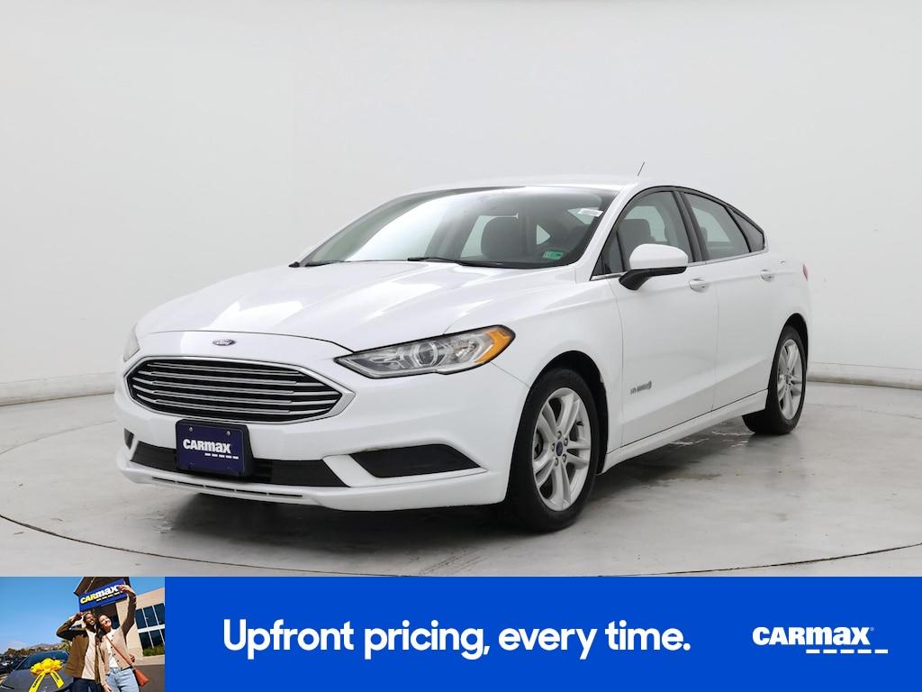 used 2018 Ford Fusion Hybrid car, priced at $17,998