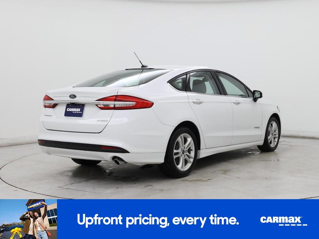 used 2018 Ford Fusion Hybrid car, priced at $17,998