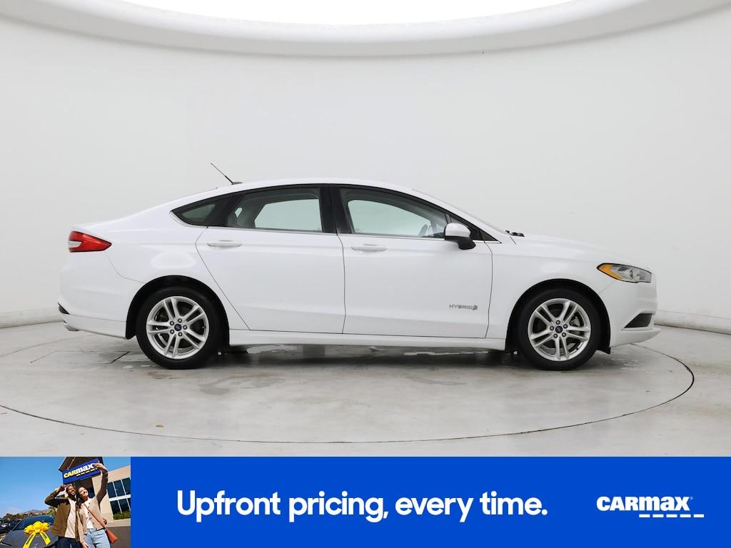 used 2018 Ford Fusion Hybrid car, priced at $17,998