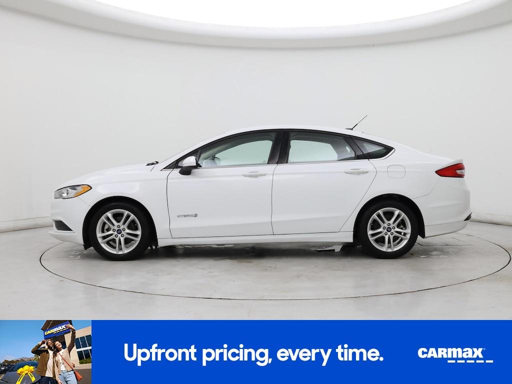 used 2018 Ford Fusion Hybrid car, priced at $17,998