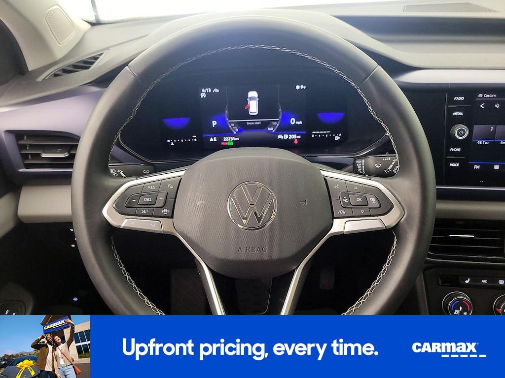 used 2022 Volkswagen Taos car, priced at $21,998