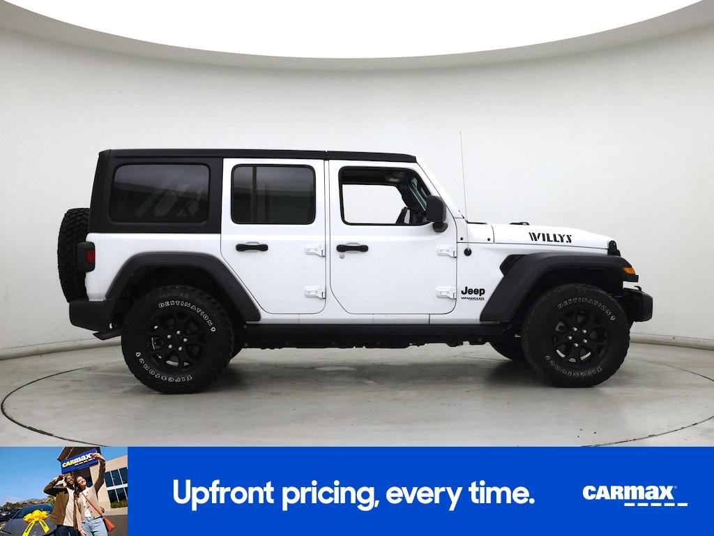 used 2022 Jeep Wrangler car, priced at $31,998