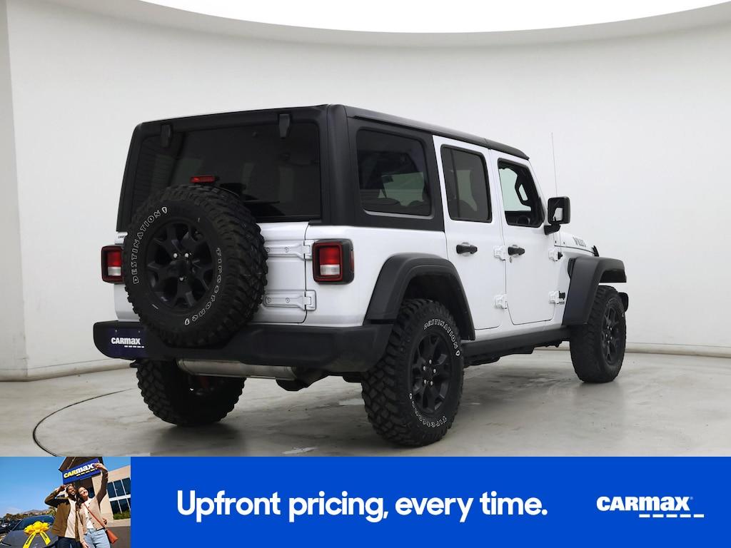 used 2022 Jeep Wrangler car, priced at $31,998