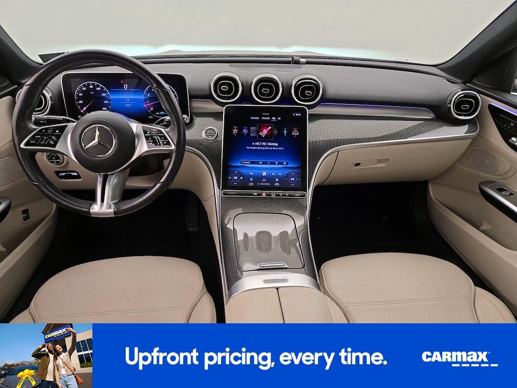 used 2022 Mercedes-Benz C-Class car, priced at $31,998