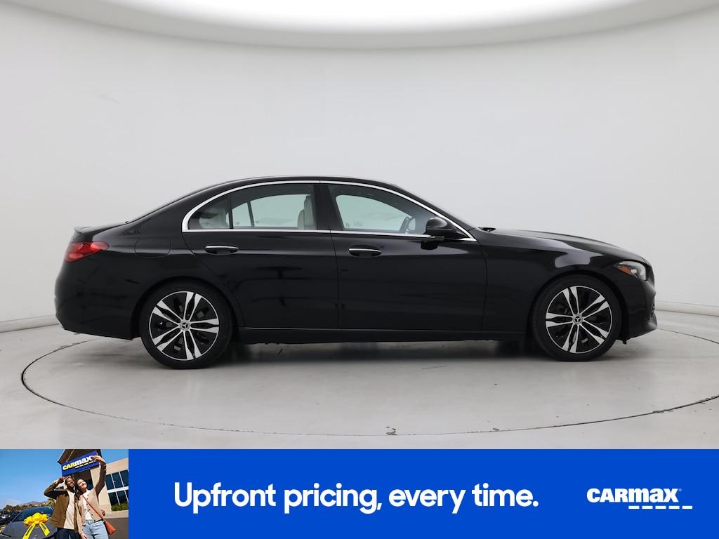used 2022 Mercedes-Benz C-Class car, priced at $31,998