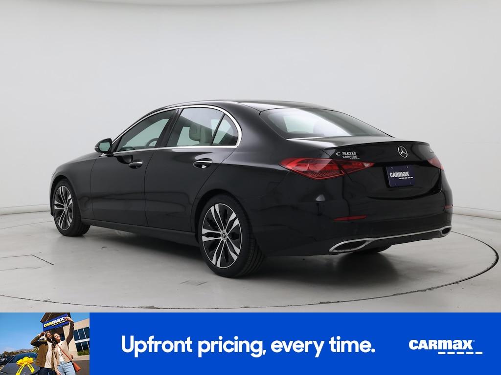 used 2022 Mercedes-Benz C-Class car, priced at $31,998