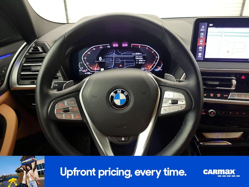 used 2023 BMW X3 car, priced at $33,998