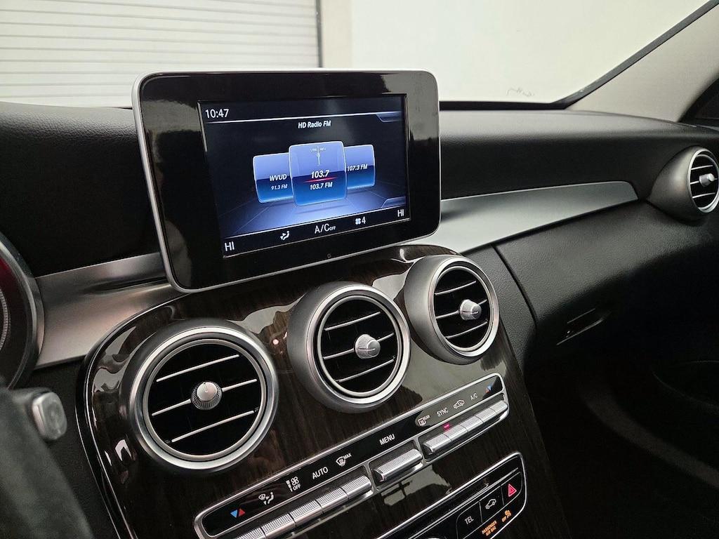 used 2018 Mercedes-Benz C-Class car, priced at $17,998