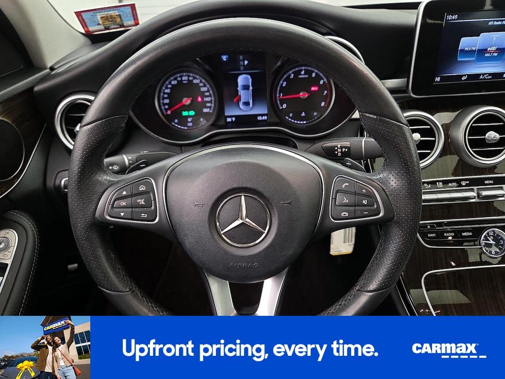 used 2018 Mercedes-Benz C-Class car, priced at $17,998