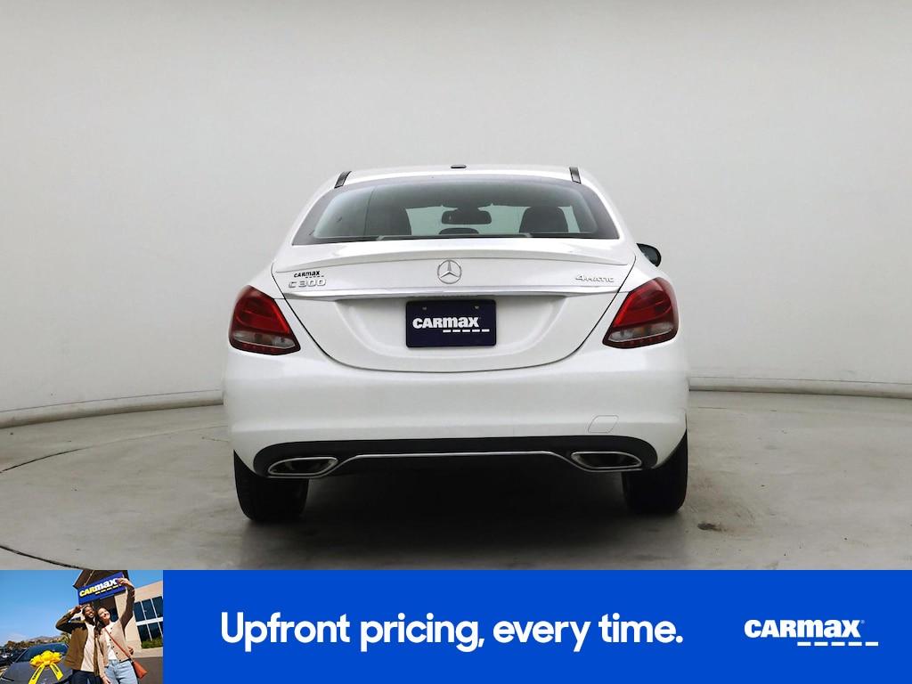 used 2018 Mercedes-Benz C-Class car, priced at $17,998