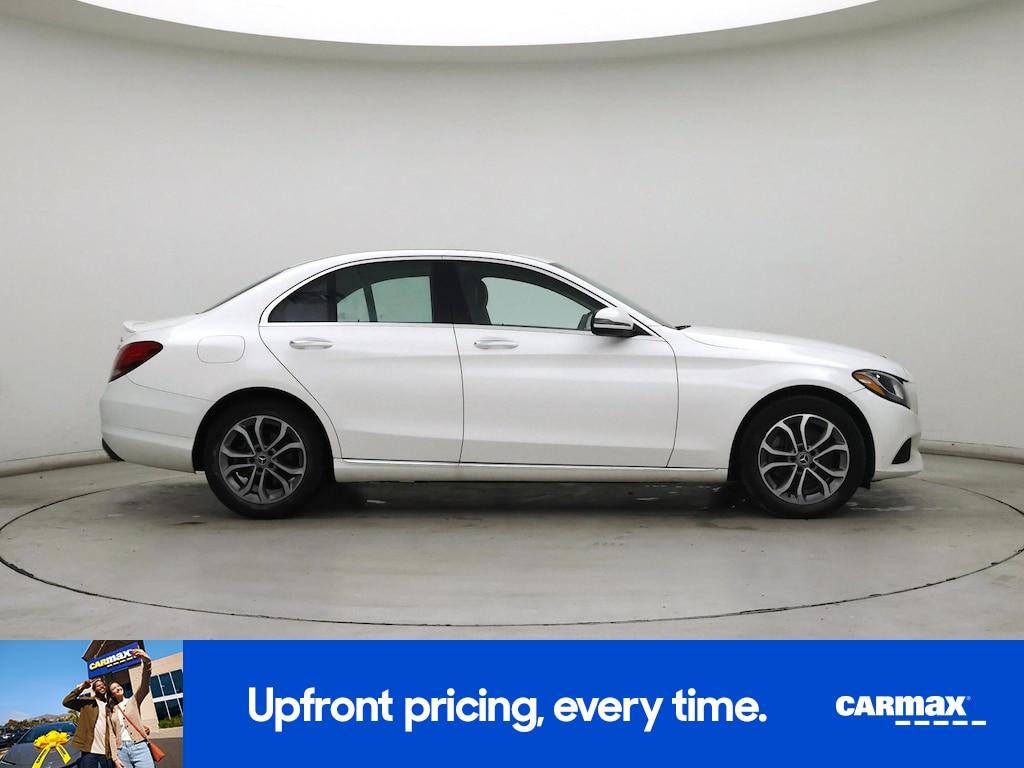 used 2018 Mercedes-Benz C-Class car, priced at $17,998