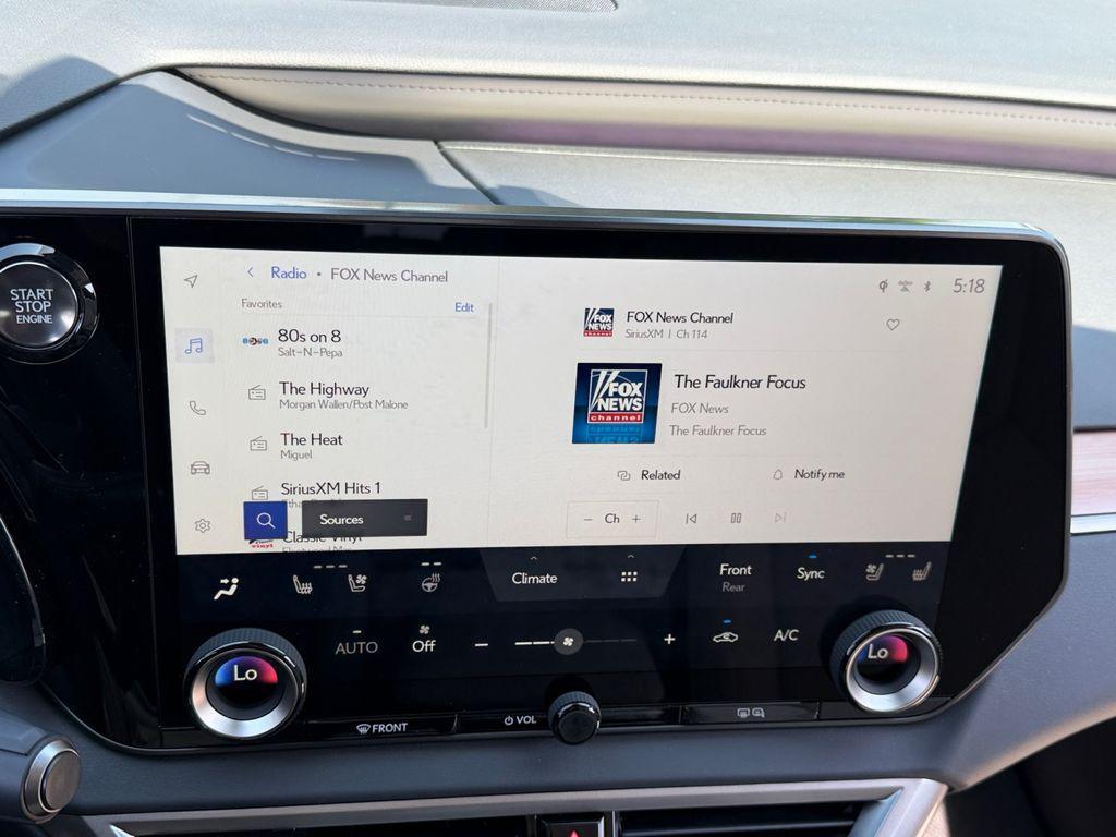 new 2026 Lexus RX 350 car, priced at $61,994