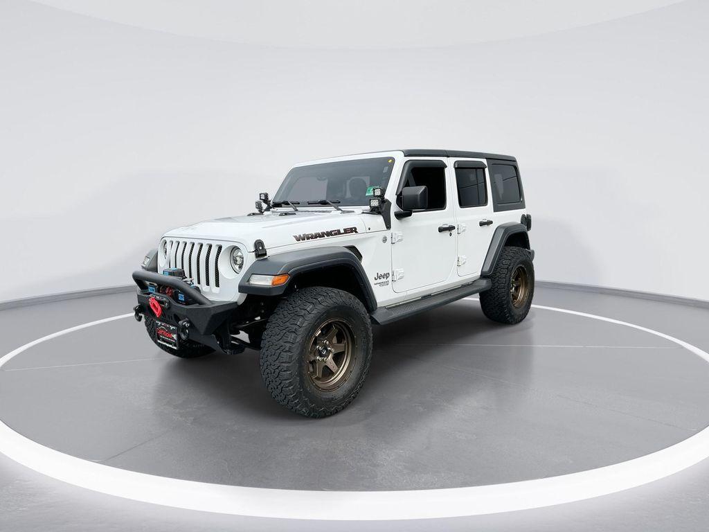used 2018 Jeep Wrangler Unlimited car, priced at $21,993