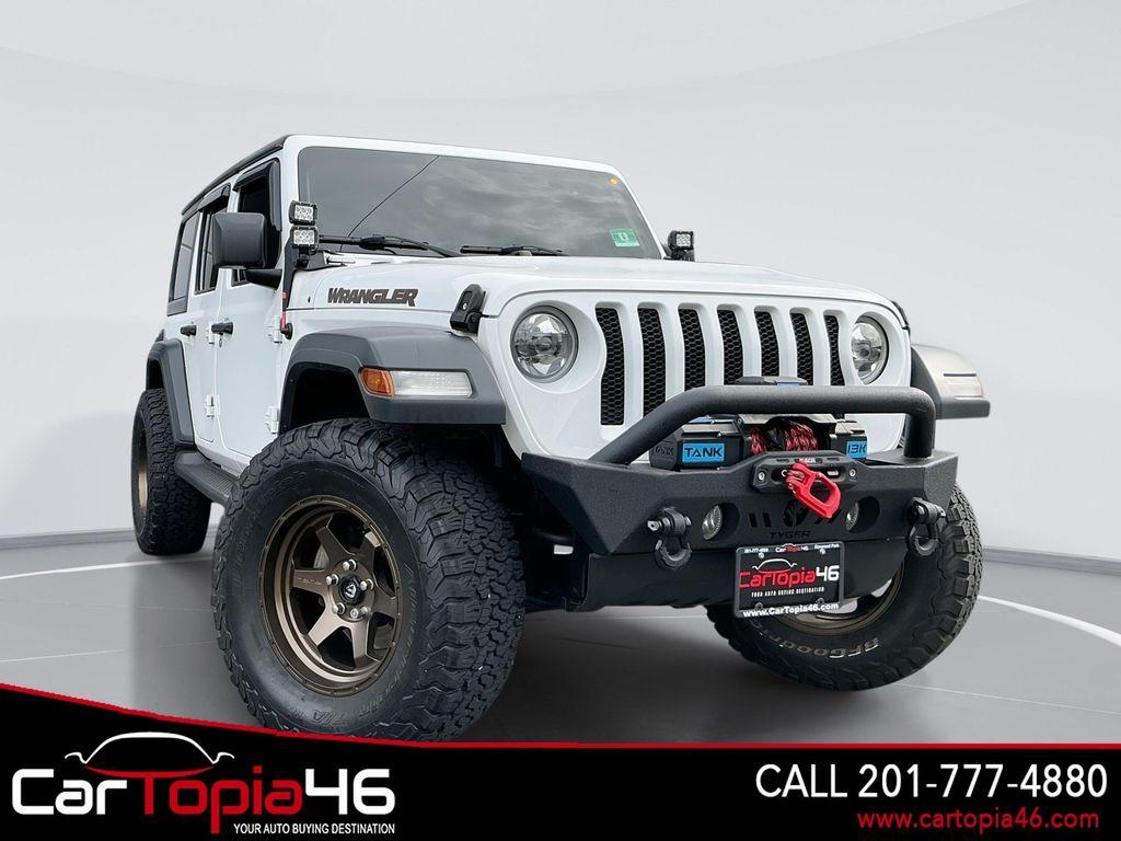 used 2018 Jeep Wrangler Unlimited car, priced at $21,993