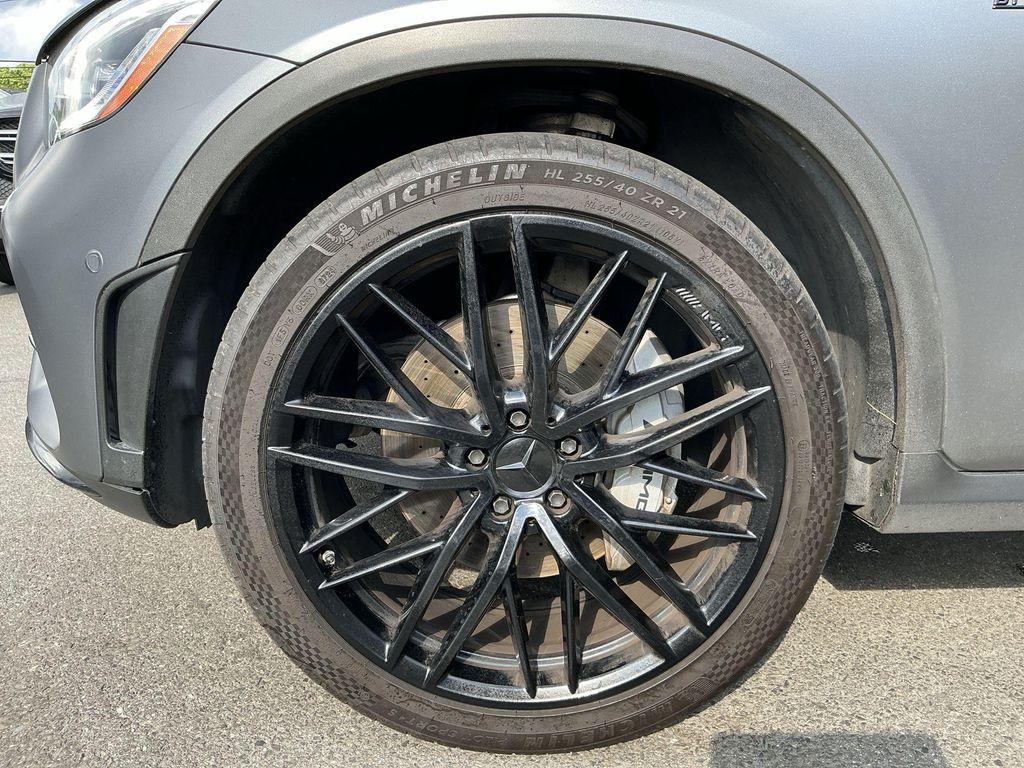 used 2021 Mercedes-Benz AMG GLC 43 car, priced at $36,993