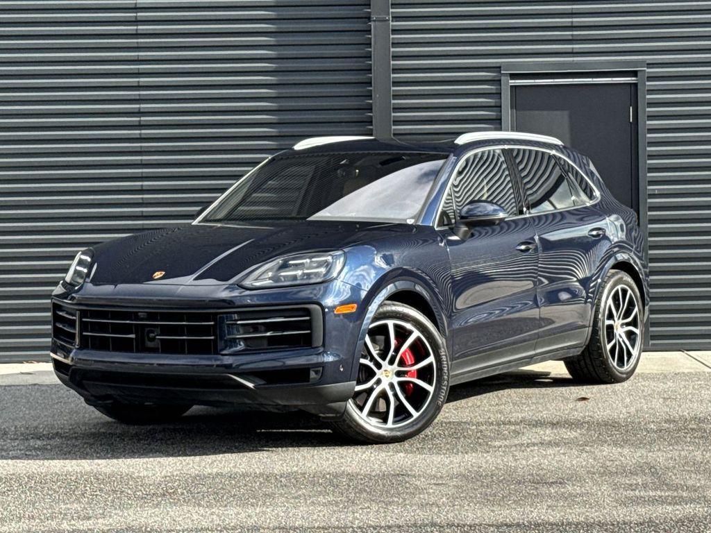 used 2024 Porsche Cayenne car, priced at $99,000