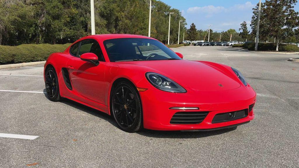 used 2025 Porsche 718 Cayman car, priced at $98,000