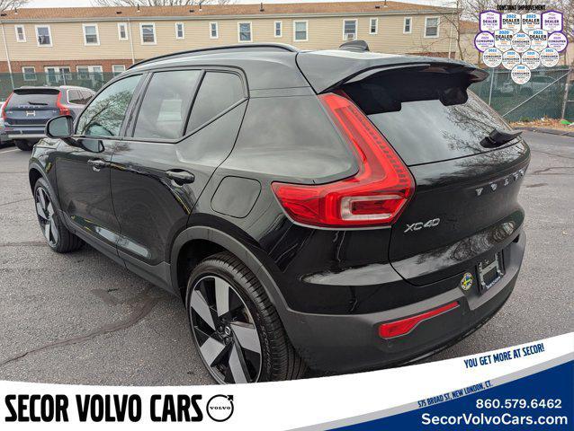 used 2024 Volvo XC40 Recharge Pure Electric car, priced at $35,995