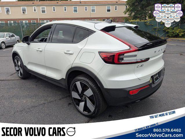 used 2023 Volvo C40 Recharge Pure Electric car, priced at $29,495