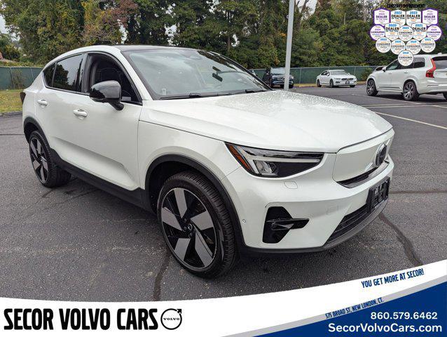used 2023 Volvo C40 Recharge Pure Electric car, priced at $29,495