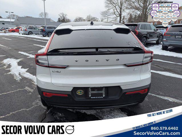 used 2023 Volvo C40 Recharge Pure Electric car, priced at $26,495