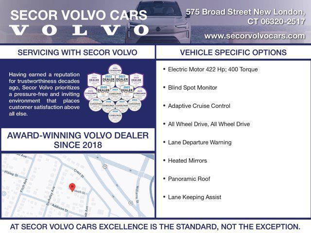 new 2025 Volvo EX30 car, priced at $44,558