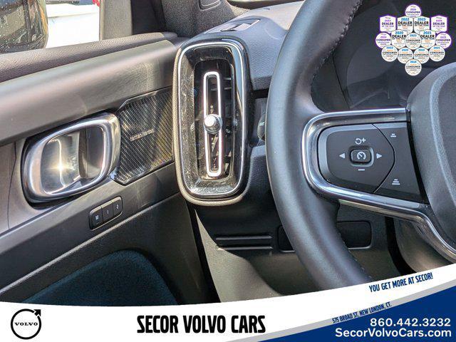 used 2023 Volvo C40 Recharge Pure Electric car, priced at $24,795