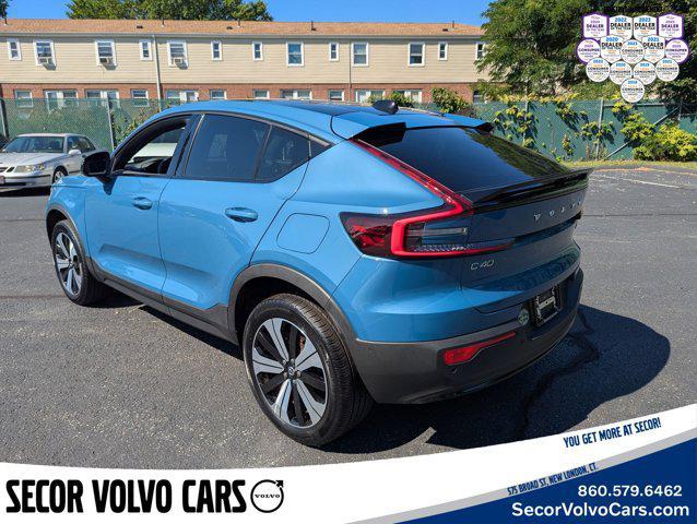used 2023 Volvo C40 Recharge Pure Electric car, priced at $29,495