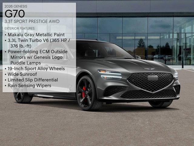 new 2026 Genesis G70 car, priced at $58,170