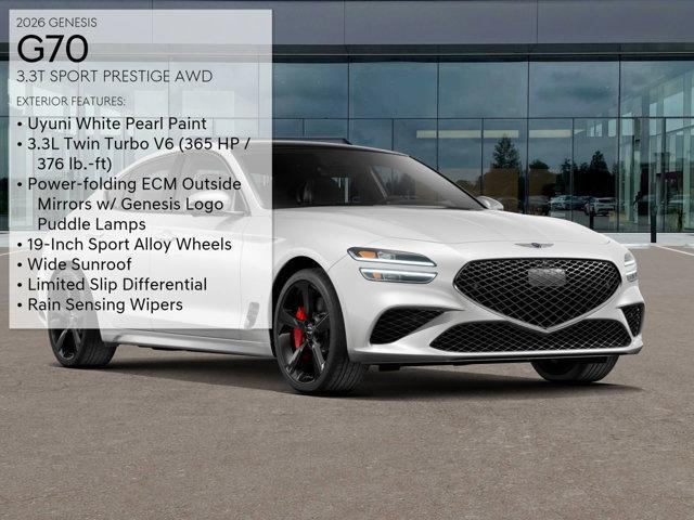 new 2026 Genesis G70 car, priced at $58,165