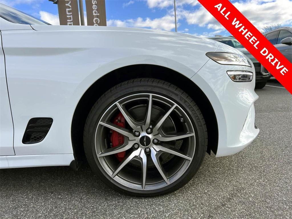 used 2025 Genesis G70 car, priced at $36,995