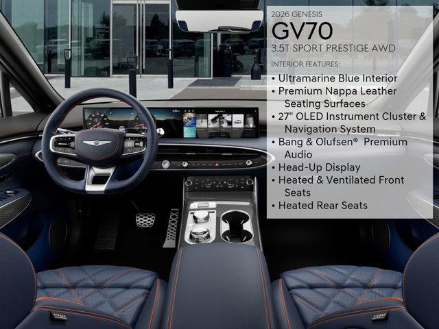new 2026 Genesis GV70 car, priced at $72,275