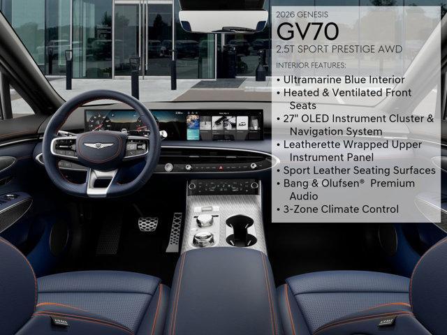new 2026 Genesis GV70 car, priced at $61,940