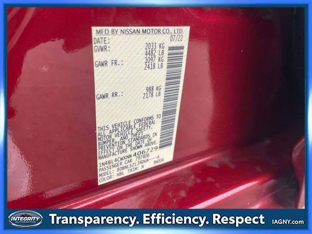 used 2022 Nissan Altima car, priced at $17,298