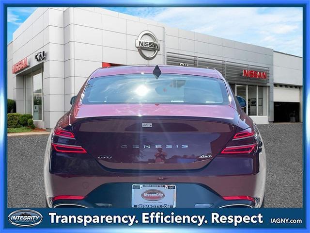 used 2025 Genesis G70 car, priced at $33,995
