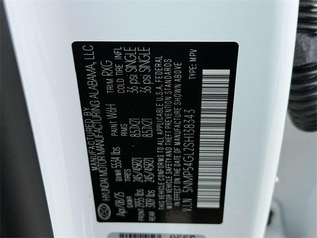 new 2025 Hyundai Santa Fe car, priced at $45,494