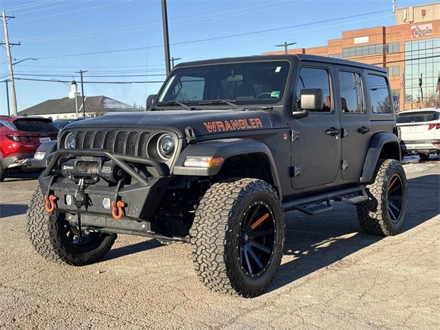 used 2018 Jeep Wrangler Unlimited car, priced at $25,000