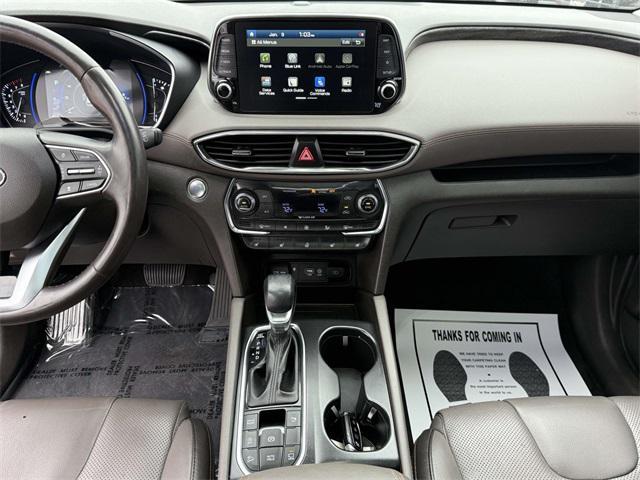 used 2020 Hyundai Santa Fe car, priced at $16,994