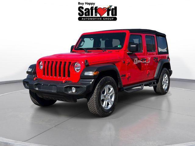 used 2022 Jeep Wrangler Unlimited car, priced at $32,798